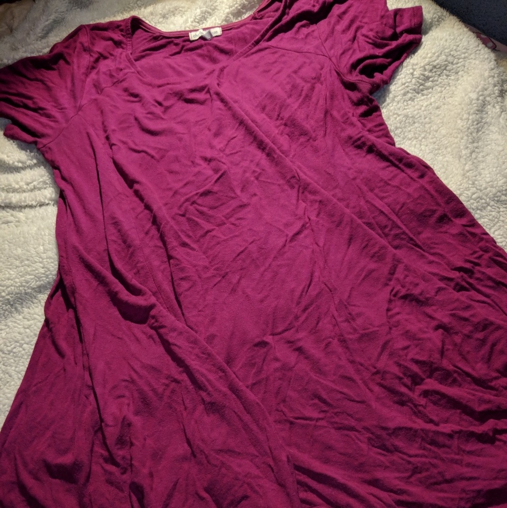Purple T-shirt Dress💜